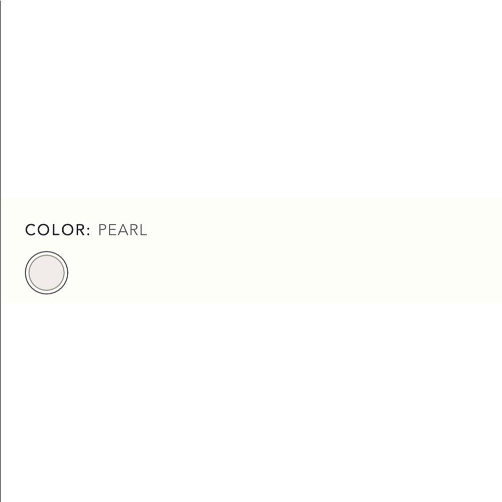 Anthropologie pearled hugger hoop earring - Picture 4 of 7